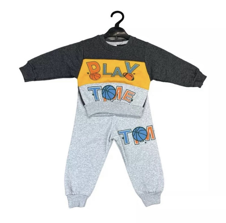 Picture of PLAYTIME BOYS TWO PIECE THERMAL FLEECY TRACKSUIT / JOGGING